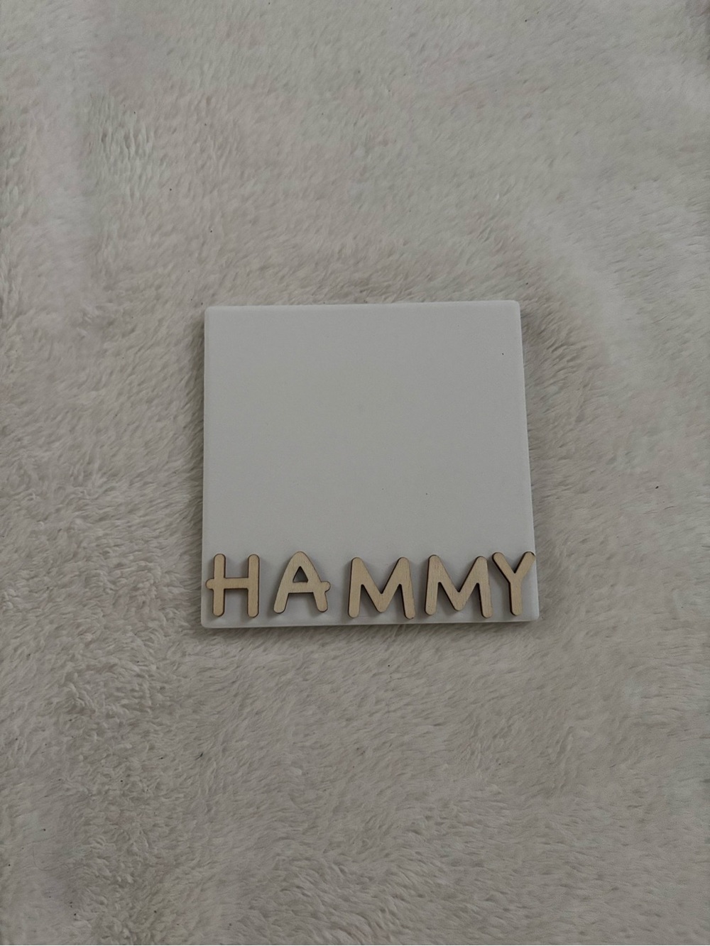 Custom name cooling tile! - Picture 2 of 3